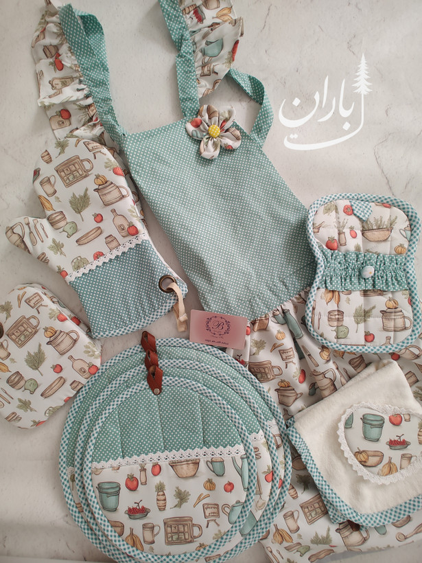 سرویس آشپزخانه پارچه ای