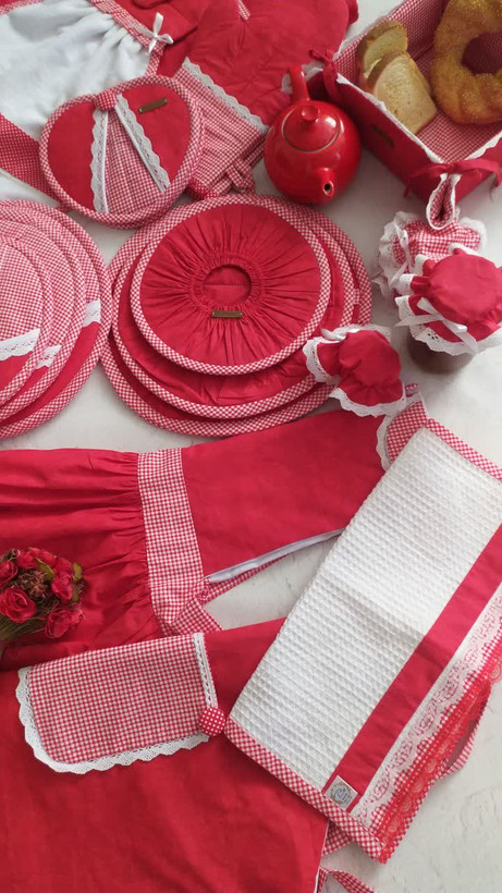 سرویس آشپزخانه پارچه ای
